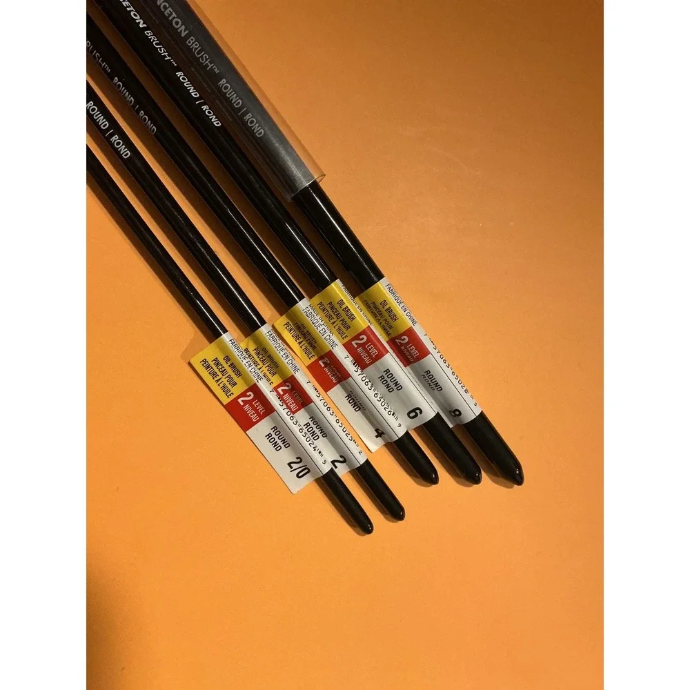 Princeton Aspen Oil Paint Brushes Sets Assorted Sizes Round